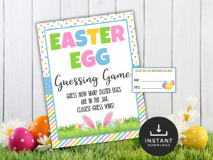 Easter Games: Easter Guessing Game