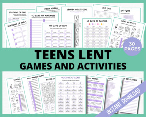 Easter Games: Teen Lent Games and Activities