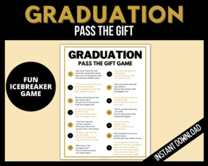 Graduation: Graduation Pass the Gift Game
