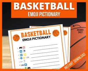 Basketball Emoji Pictionary