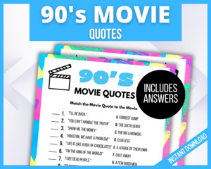 90s Movie Quote Game