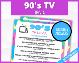 90s TV Trivia