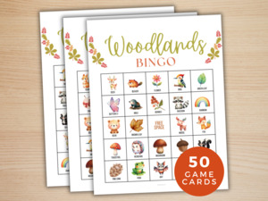Bingo: Woodlands Bingo Game