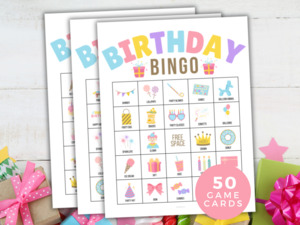 Bingo: Birthday Bingo