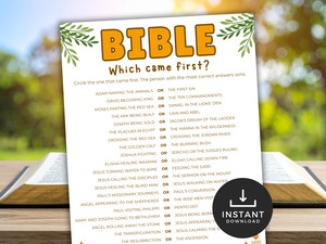 Bible Which Came First