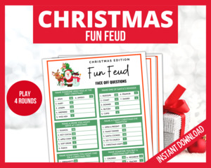 Christmas Fun Feud