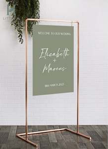 Welcome Sign - Botanical Range