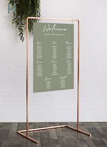 Seating Chart - Botanical Range