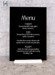 Products: Menu - Classic Range