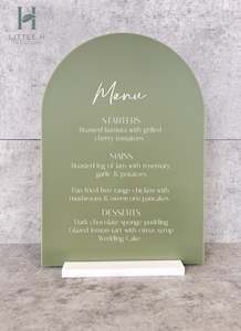 Menu - Botanical Range