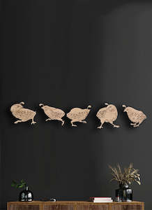 Products: Quails 3D Wall Art