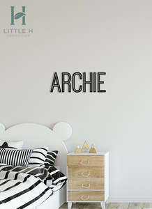 Children: Acrylic Wall Name