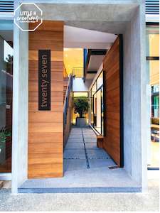 Custom House Numbers: Vertical Text Number