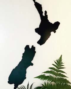 Gifts: New Zealand Map - Wall Decor