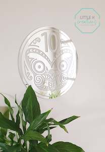 Gifts: New Zealand 10 Cent Coin Mirror Decor
