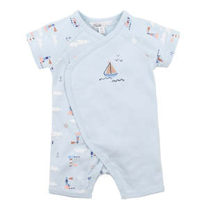 Minihaha 2: Minihaha - Remy Short Sleeve Wrap Romper