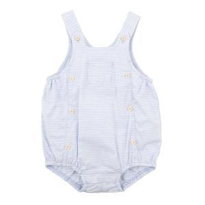 Minihaha 2: Minihaha - Pale Blue Buttonfront Romper