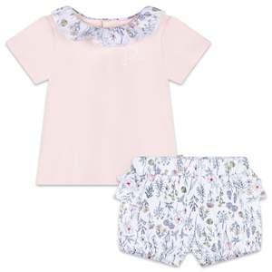 Carrement Beau - T-Shirt and Spring floral short set