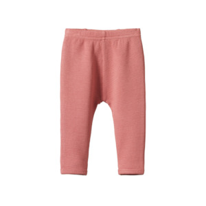 Nature Baby 2: Nature Baby - Selby Waffle Pants Rose Clay