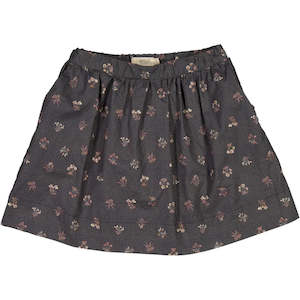 Wheat 2: Wheat - Skirt Eia - Black Flowers