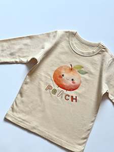 Tutti Fruity - Peach - Long Sleeve T-shirt