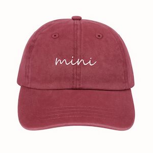 All Collection: Personalised Embroidered Mini Cap