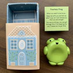 Fearless Frog Metal Worry Stone