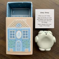 Sleep Sheep Metal Worry Stone