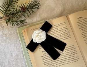 Sophie Velvet Rose Brooch