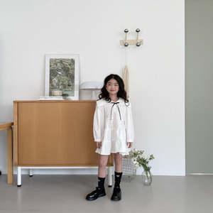 Ensera Cotton Ruffle Dress