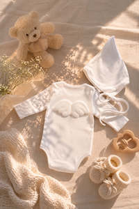 Flutter Sleeve & Bonnet Set