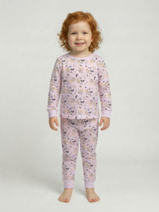 Long Sleeve Set: Lilac Whimsical Garden Long Sleeve Set