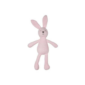 Luxury Gifts For Mum And Baby: Pink Knitted Bunny