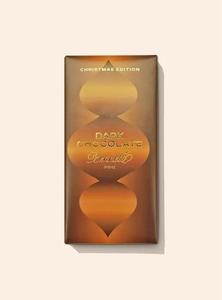 Gourmet Food Gift Box: Bennetts Christmas Dark Chocolate Bar