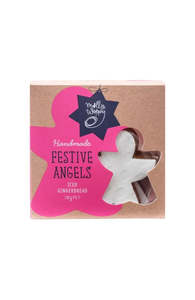 Christmas Gift Box: Gingerbread Festive Angel Cookies