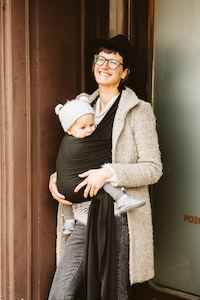 Baby Shower: Boba | Serenity Baby Wrap, Black