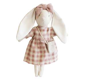 Alimrose: Alimrose | Mini Sofia Bunny, Rose Check