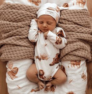 Snuggle Hunny Kids: Snuggle Hunny Kids | Long Sleeve Bodysuit, Lion