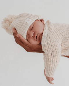 Booties And Bonnets: Ziggy Lou | Beanie - Chunky Textured Honey