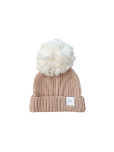 Ziggy Lou | Beanie, Gingham Caramel