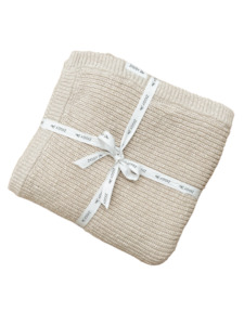 Baby: Ziggy Lou | Knitted Blanket, Honey