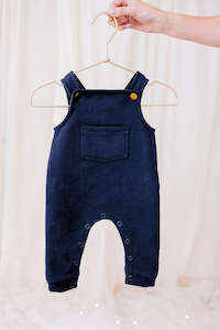 Confetti Kidz | Overalls, Navy Fleece