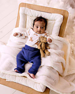 Confetti Kidz | Long Sleeve Bodysuit, Mr Ted