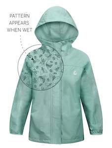 Therm | SplashMagic Rainshell, Seafoam (Insect Explorer)