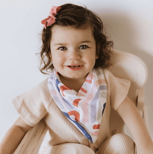 Snuggle Hunny Kids | Rainbow Dribble Bib