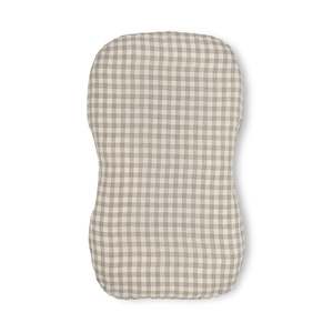 Little Lux Sleep Baby Lounger - Linen Check