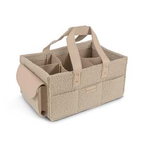 Little Lux Sleep Nappy Caddy - Beige Teddy