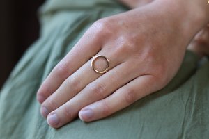 The Coming Full Circle Ring - little macaron