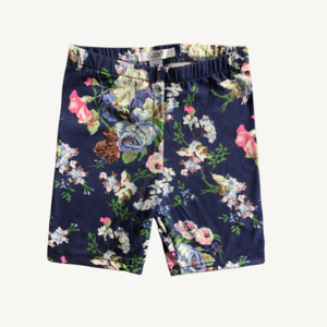 Products: Tilly Bike Shorts - Navy Floral - Little Magnolia