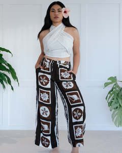 Kalea Womens Wide Leg Pants